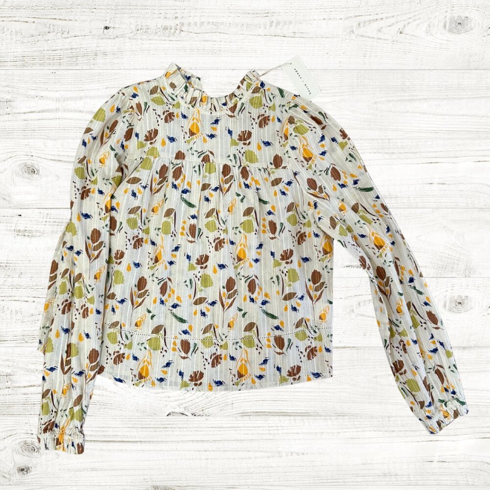 NWT Basin and Range Women's Large Floral Yoke Shirt Tulip XS Fall